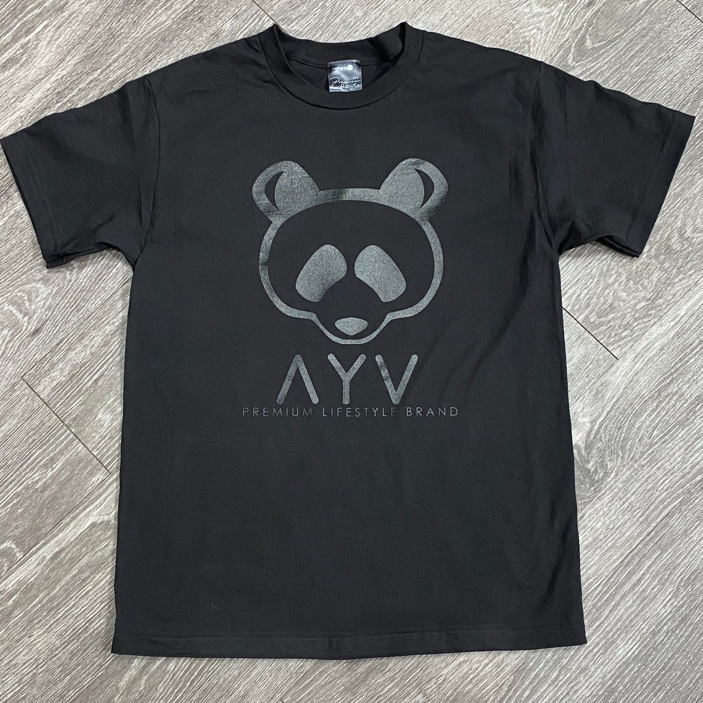 Black on Black “Cool Panda” T-Shirt