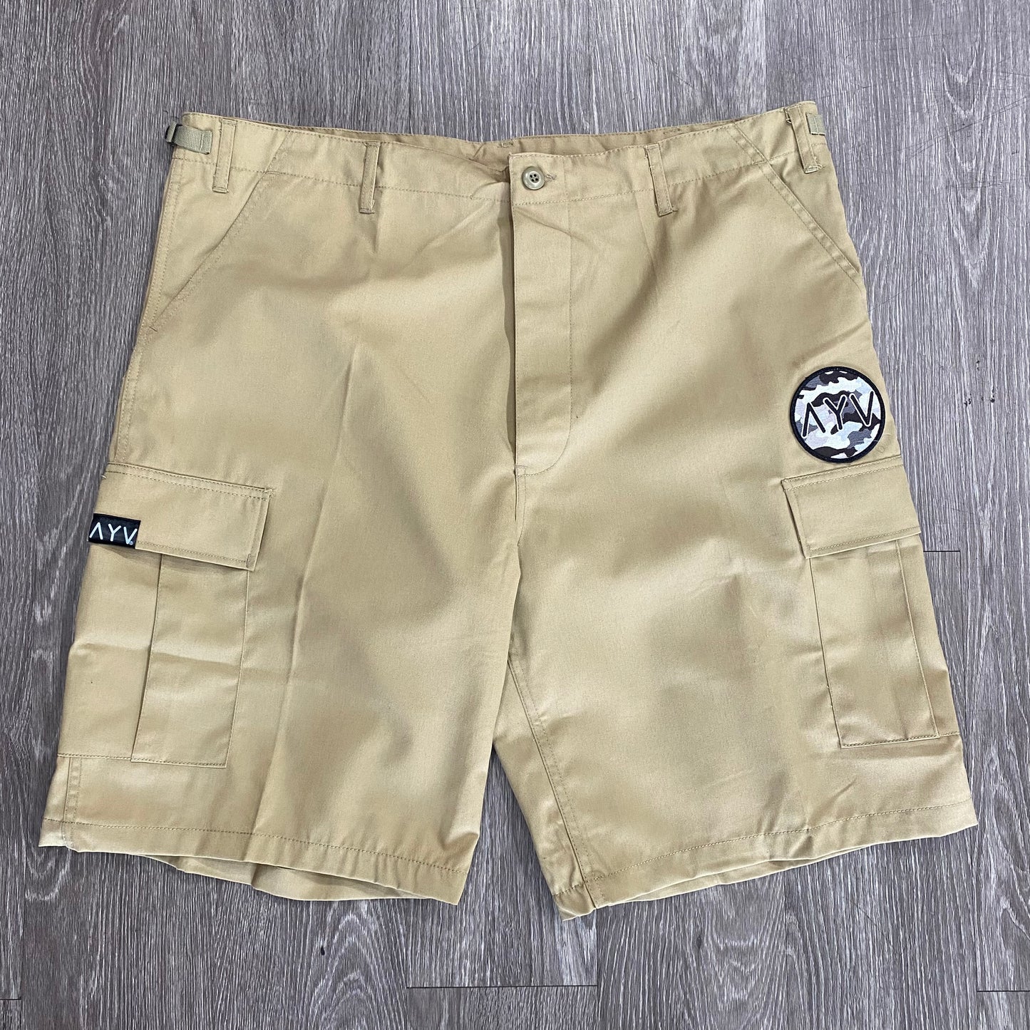 Khaki Classic Cargo Shorts