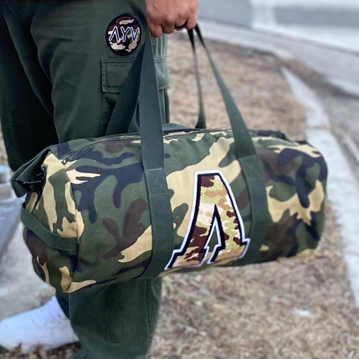 Ivy League Camo Duffle Bag
