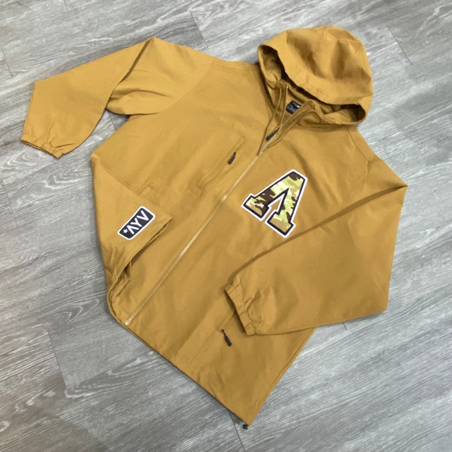 Ivy League Utility Zip Hooded Jacket