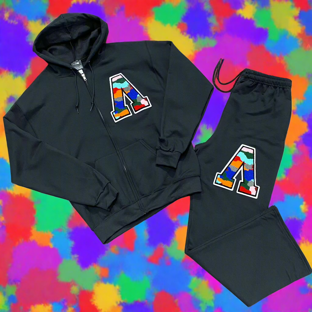 The “Madison” Ivy League Sweatsuit - Black