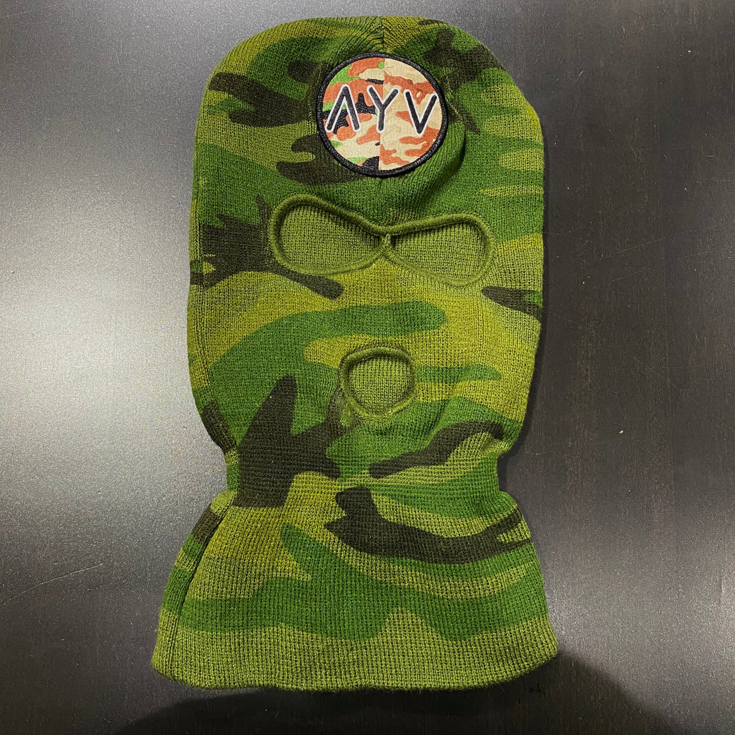 The AYV Camo Ski Mask