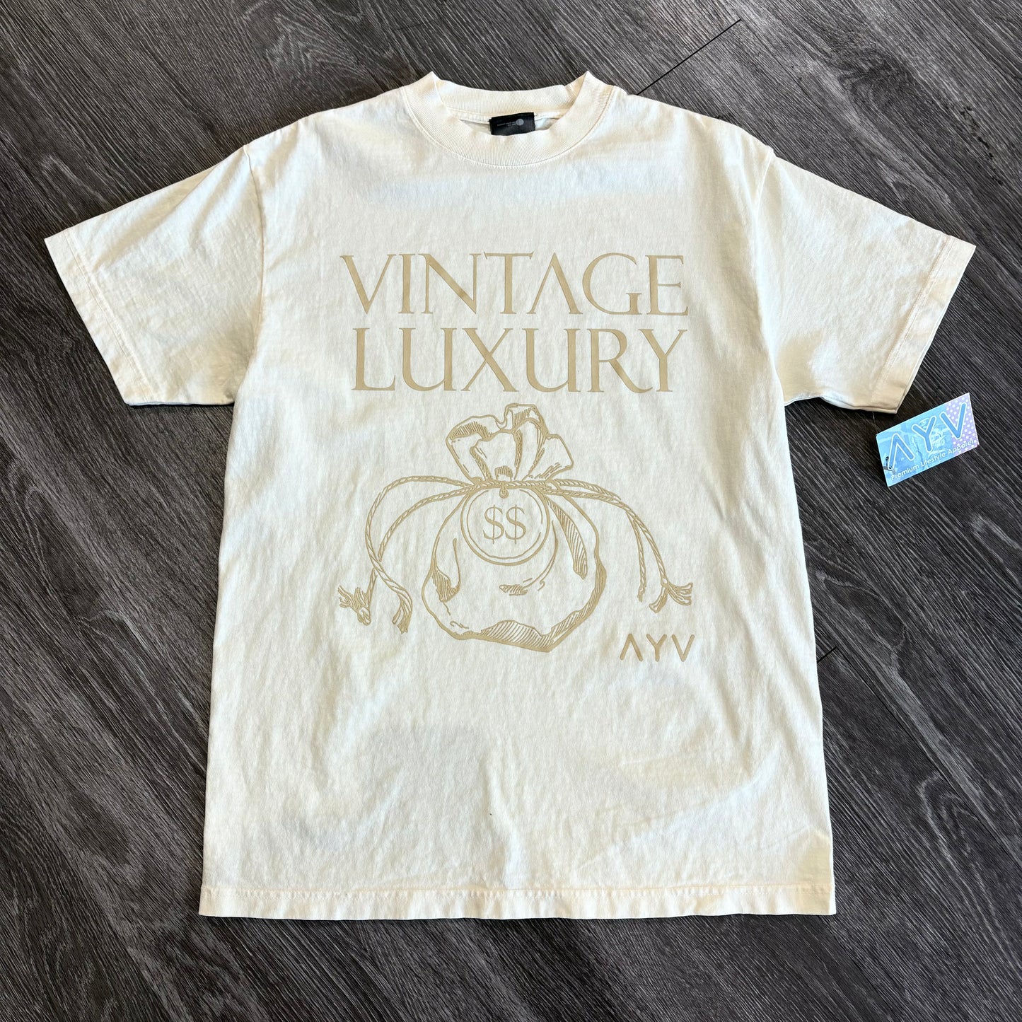 Vintage Luxury - Bag Tee (Vintage Washed)