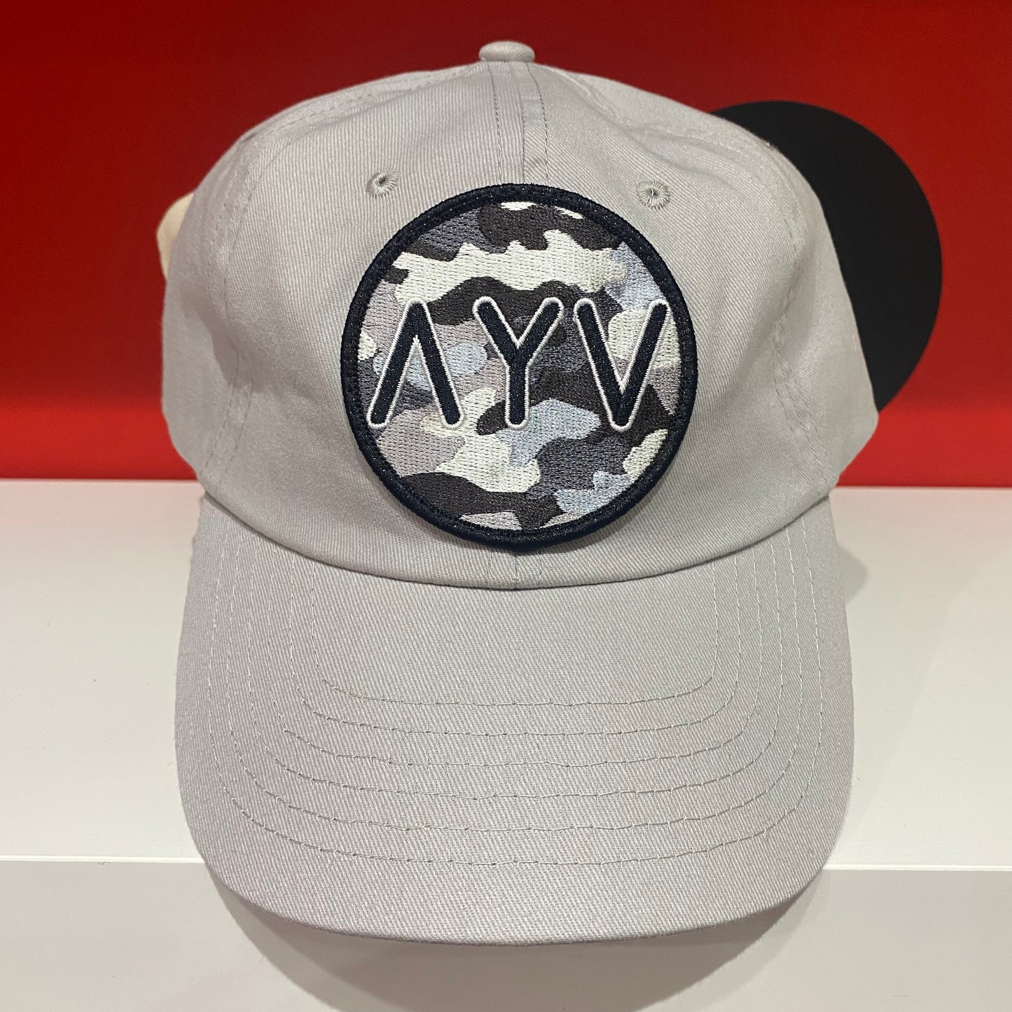 Smoke Camo Patch Polo Style Cap