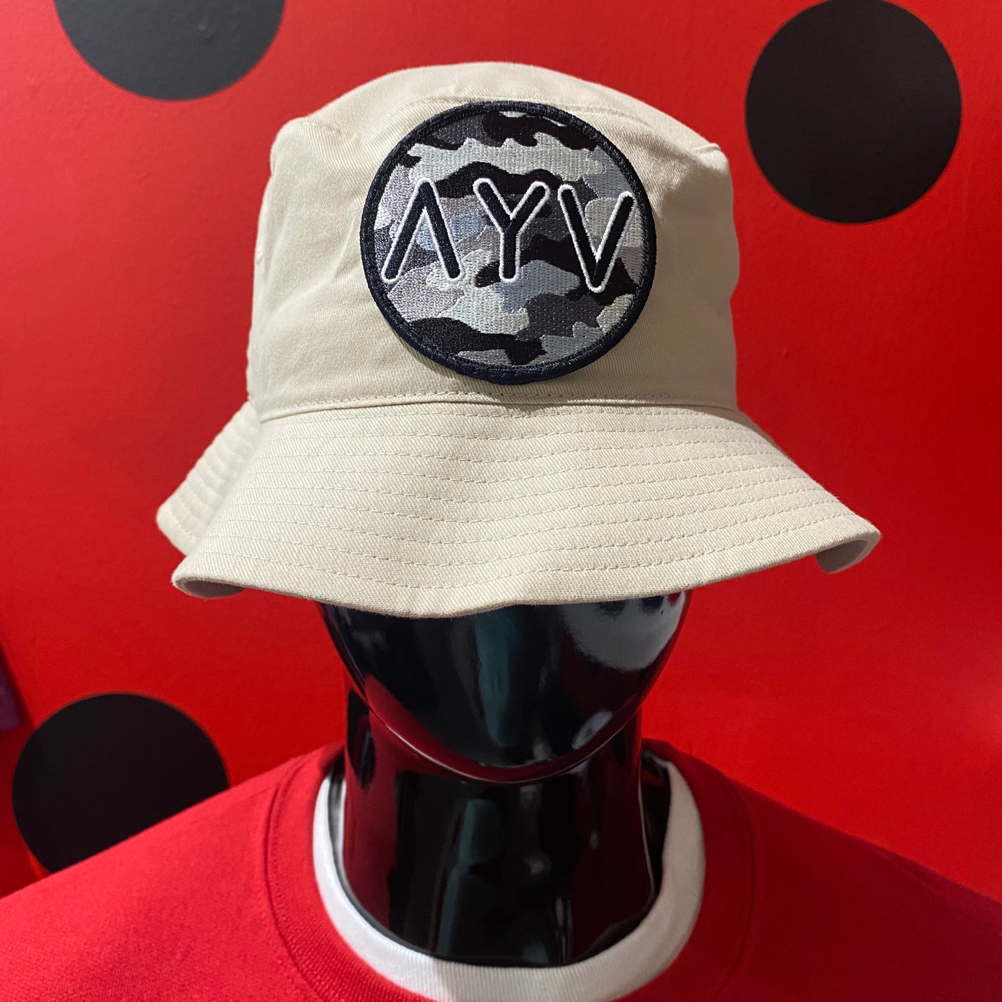 Smoke Camo Patch Bucket Hat