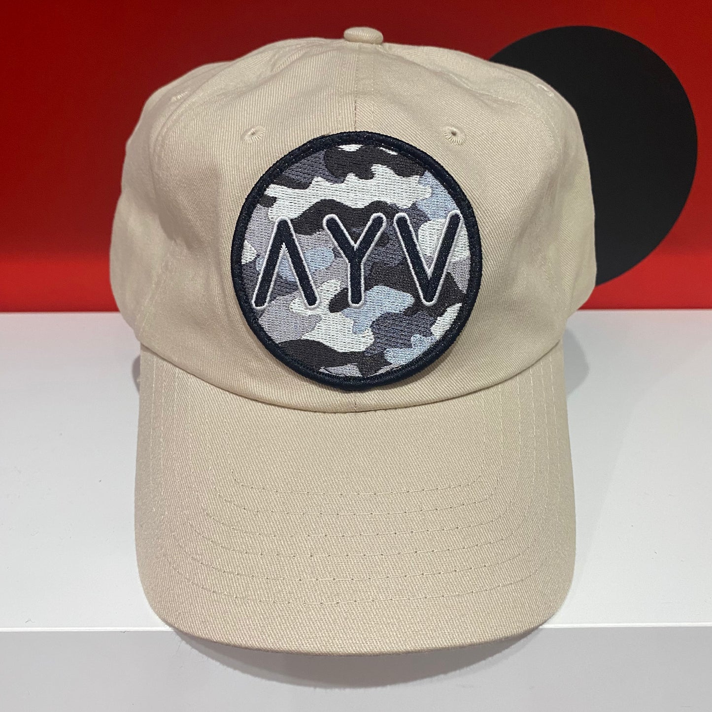 Smoke Camo Patch Polo Style Cap