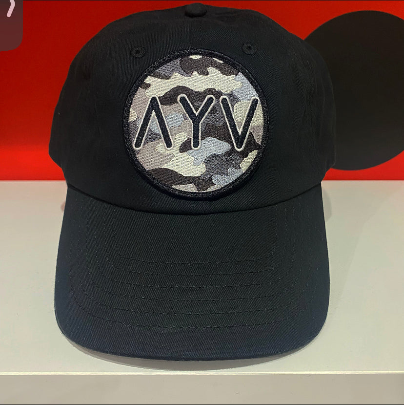 Smoke Camo Patch Polo Style Cap
