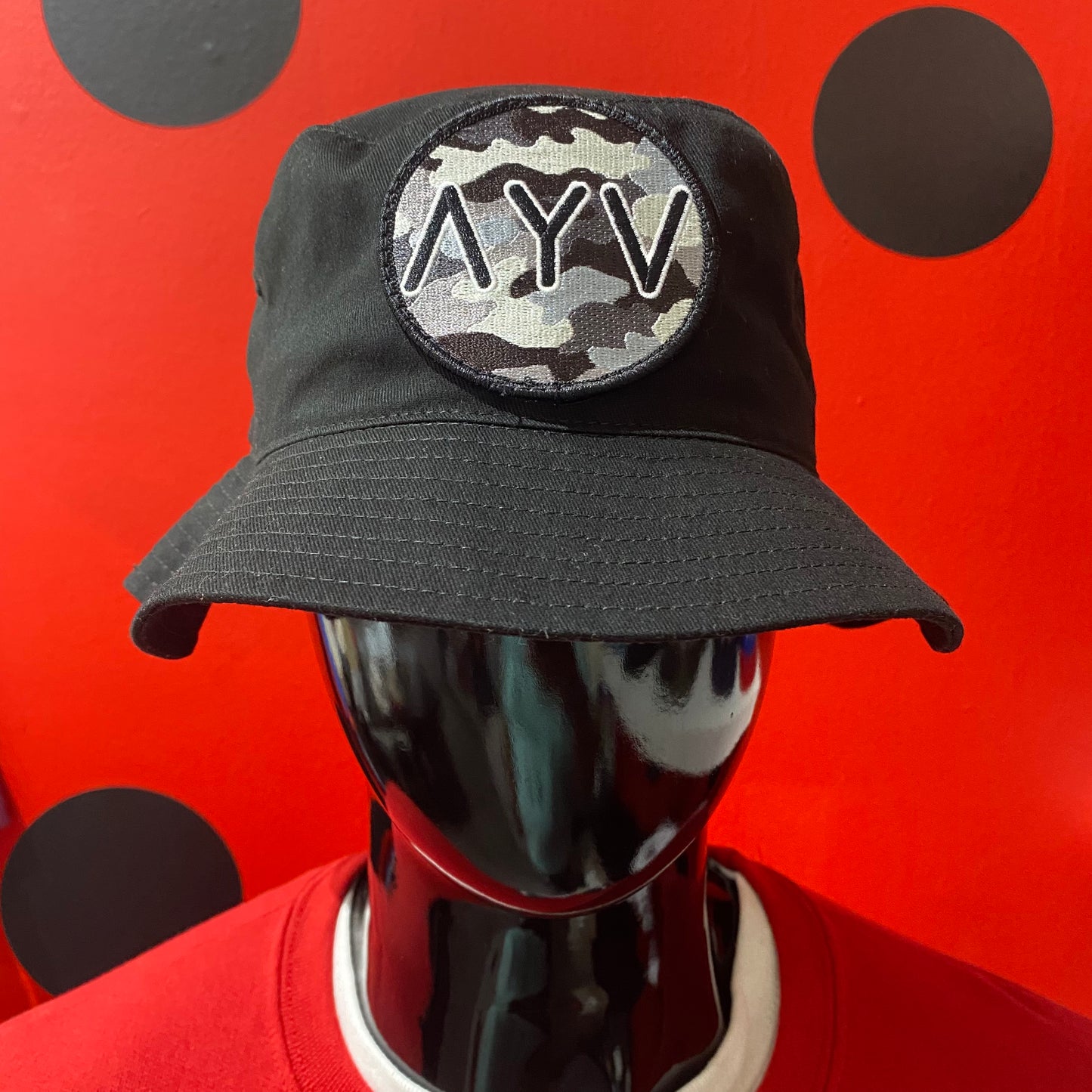 Smoke Camo Patch Bucket Hat