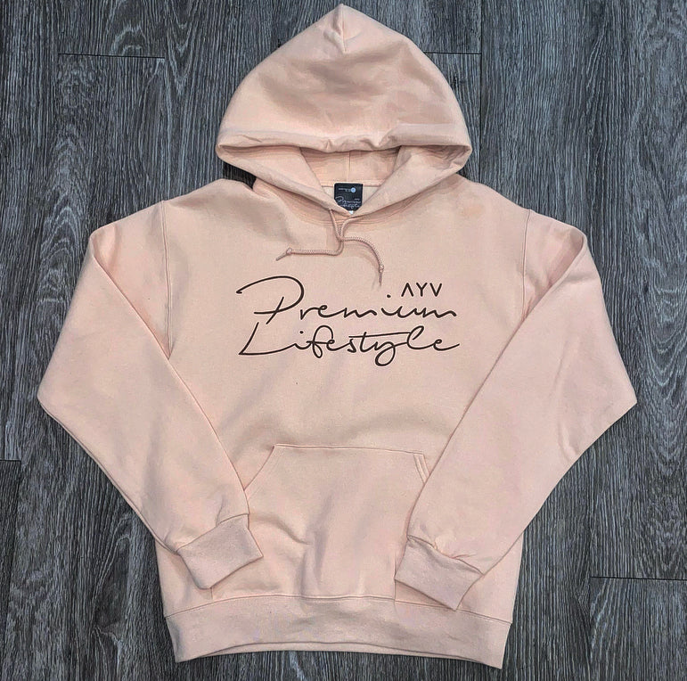 Premium Lifestyle “Brown” Script Hoody