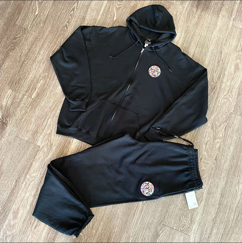 International Wave Zip Hoodie Sweatsuit