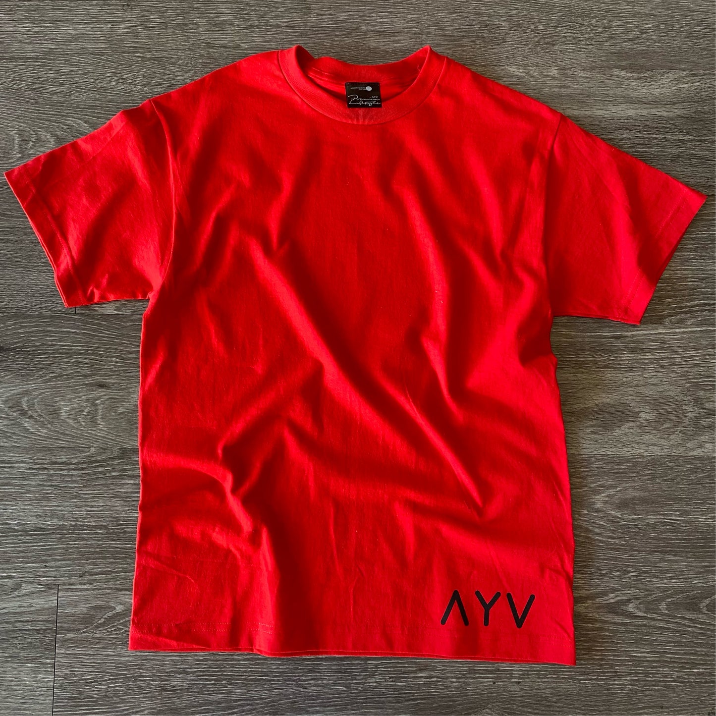 AYV Lower Logo Tee (Black Logo)