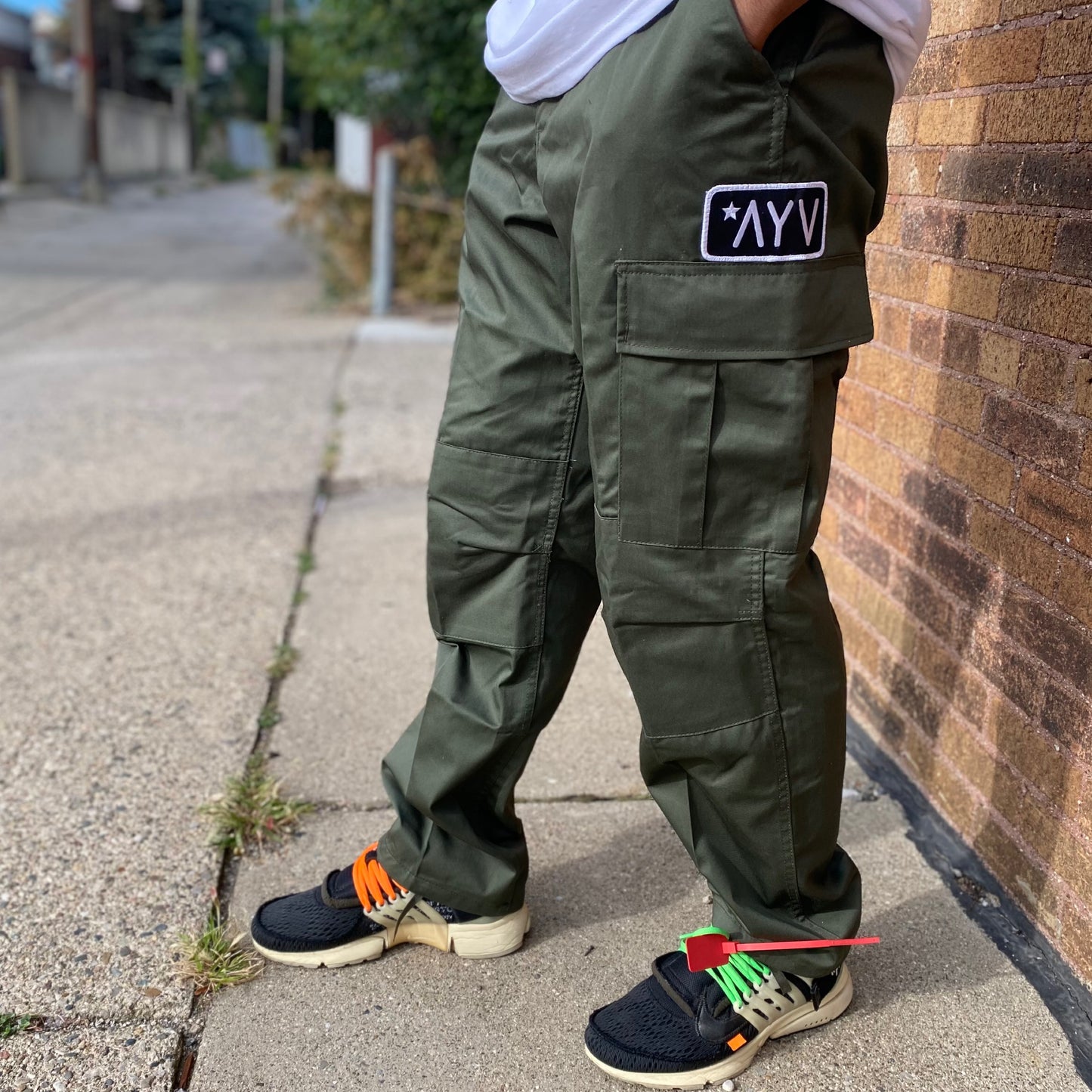 Army Green Classic Cargo Pants