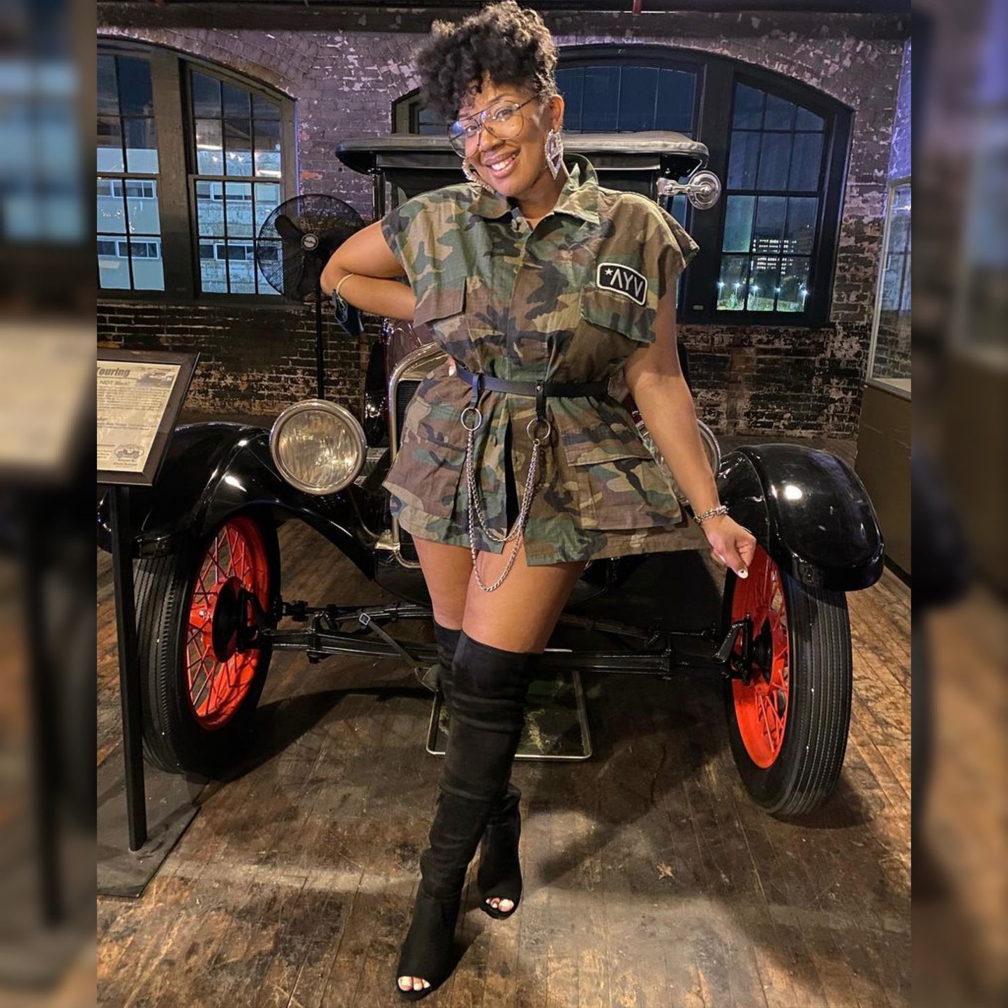Sleeveless M.A.S.H. Camo Jacket