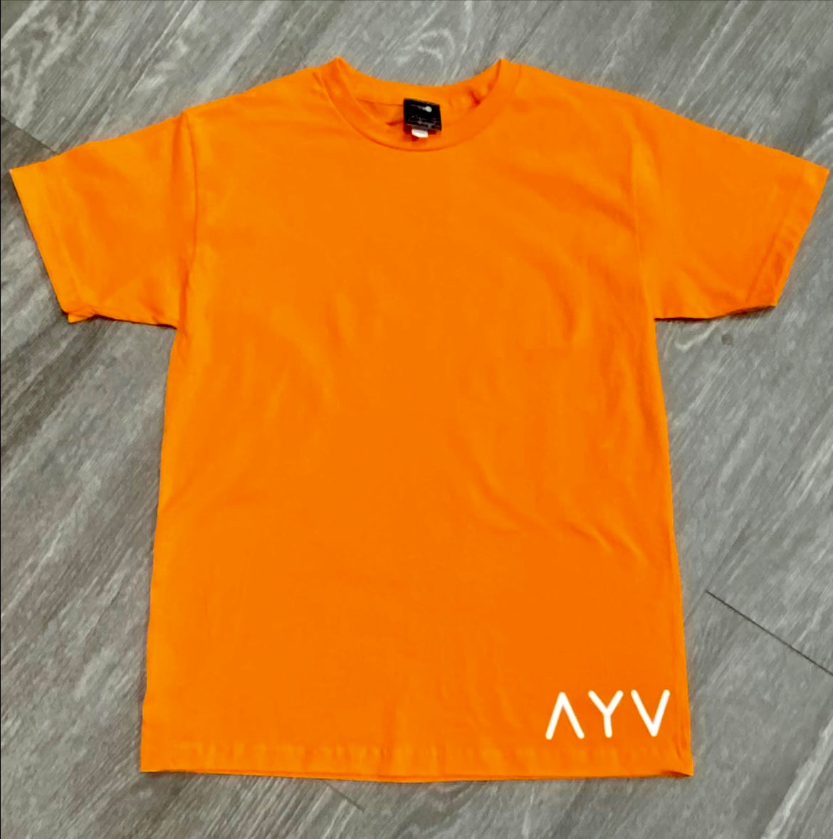 AYV Lower Logo Tee (White Logo)
