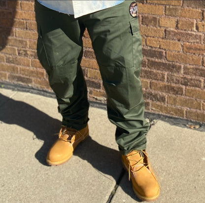 Army Green Classic Cargo Pants