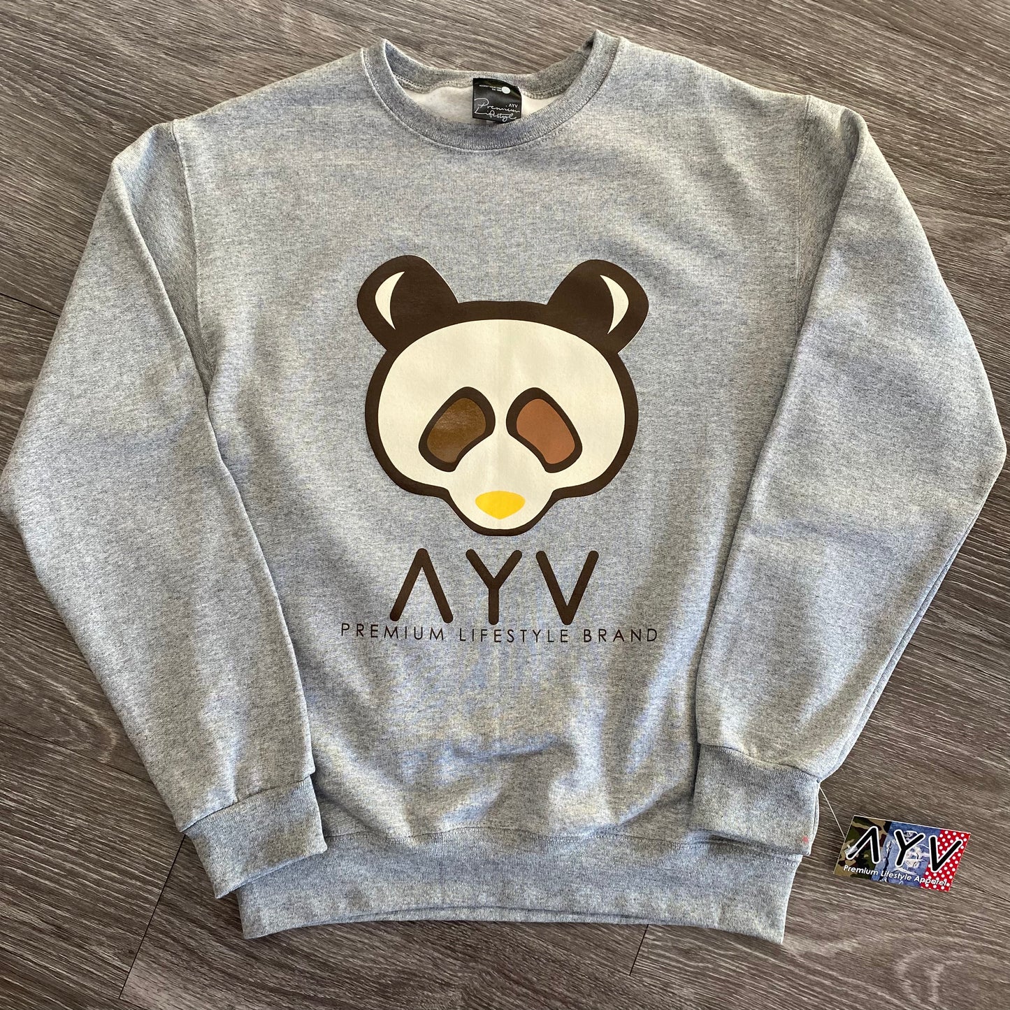 "Cool Brown" Panda Sweatshirt
