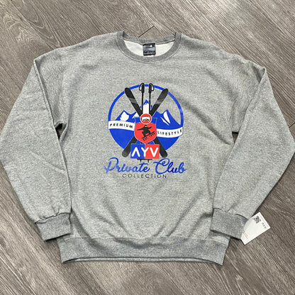 Private Club “ Vail” Crewneck Sweatshirt
