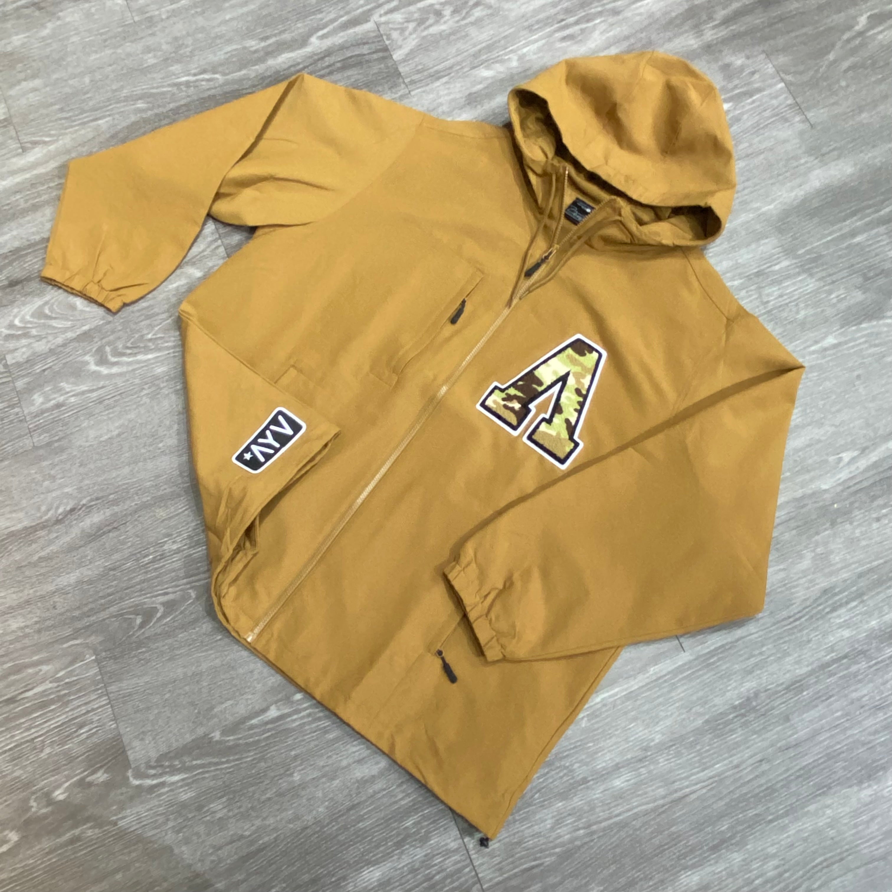 Ivy League Utility Zip Hooded Jacket