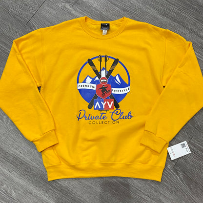 Private Club “ Vail” Crewneck Sweatshirt