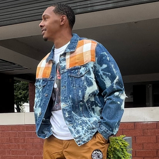 Vintage LumberJack Denim Jacket - Wheat Box 2 Premium (XL)