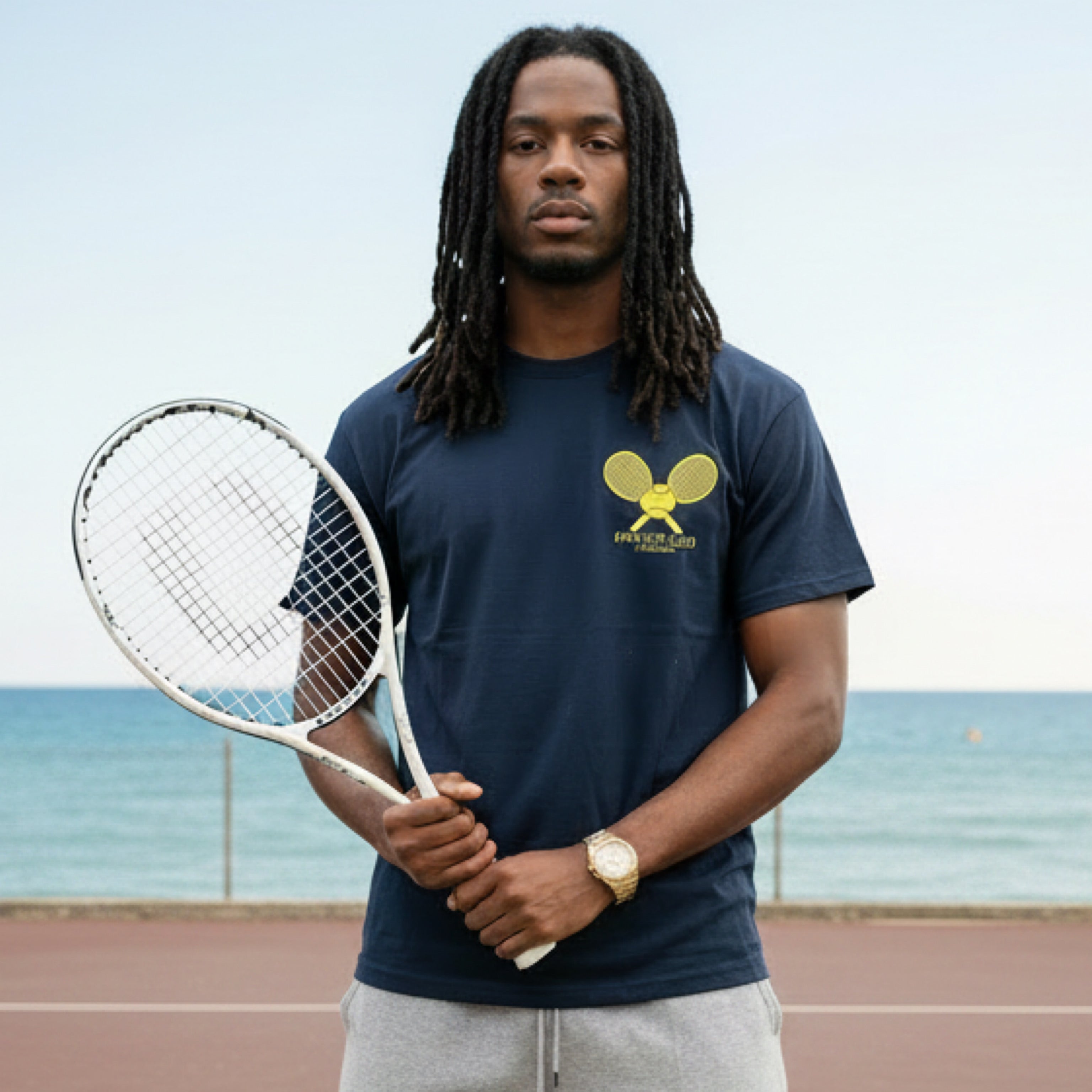 “Private Club” Rally Tee (Yellow Logo)
