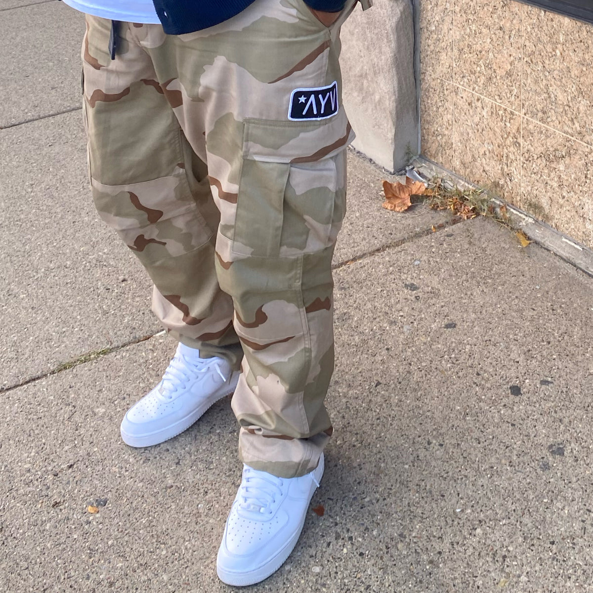 Tan Camo Cargos