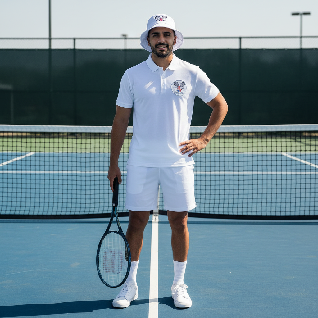 Private Club Patch Polo Shirt