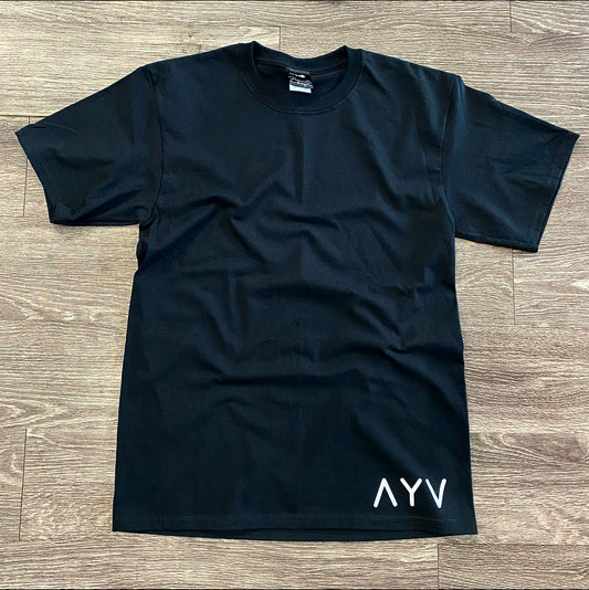 AYV Lower Logo Tee (White Logo)