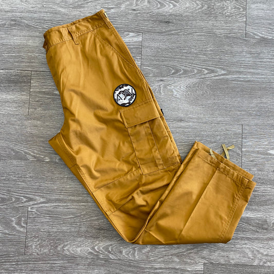 Construct Brown Classic Cargo Pants