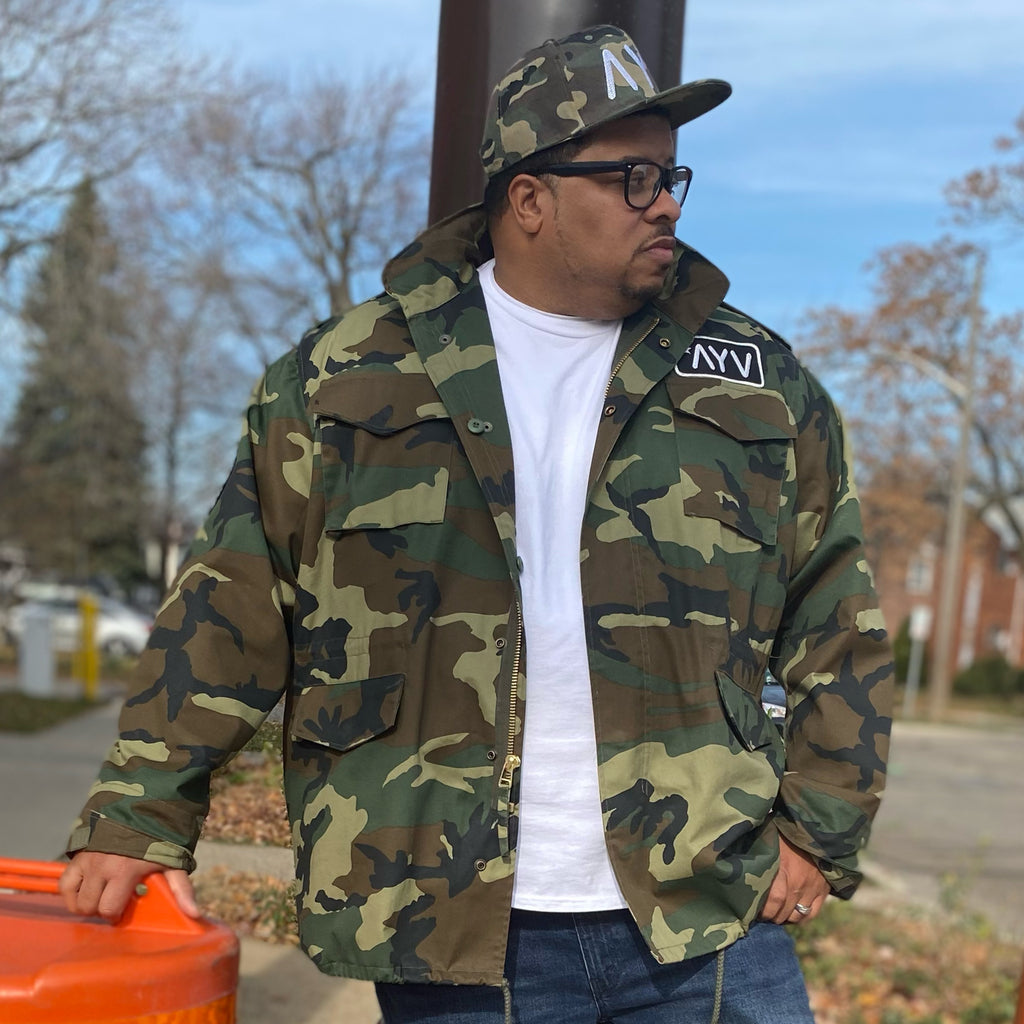 Camo “Brigade Jacket” w/ Removable Lining