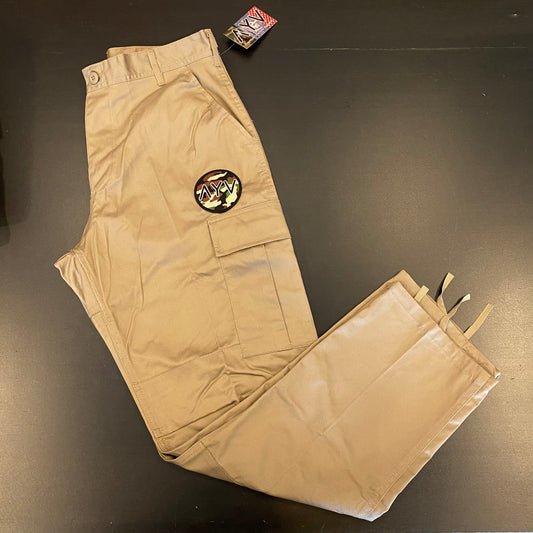 Khaki Classic Cargo Pants