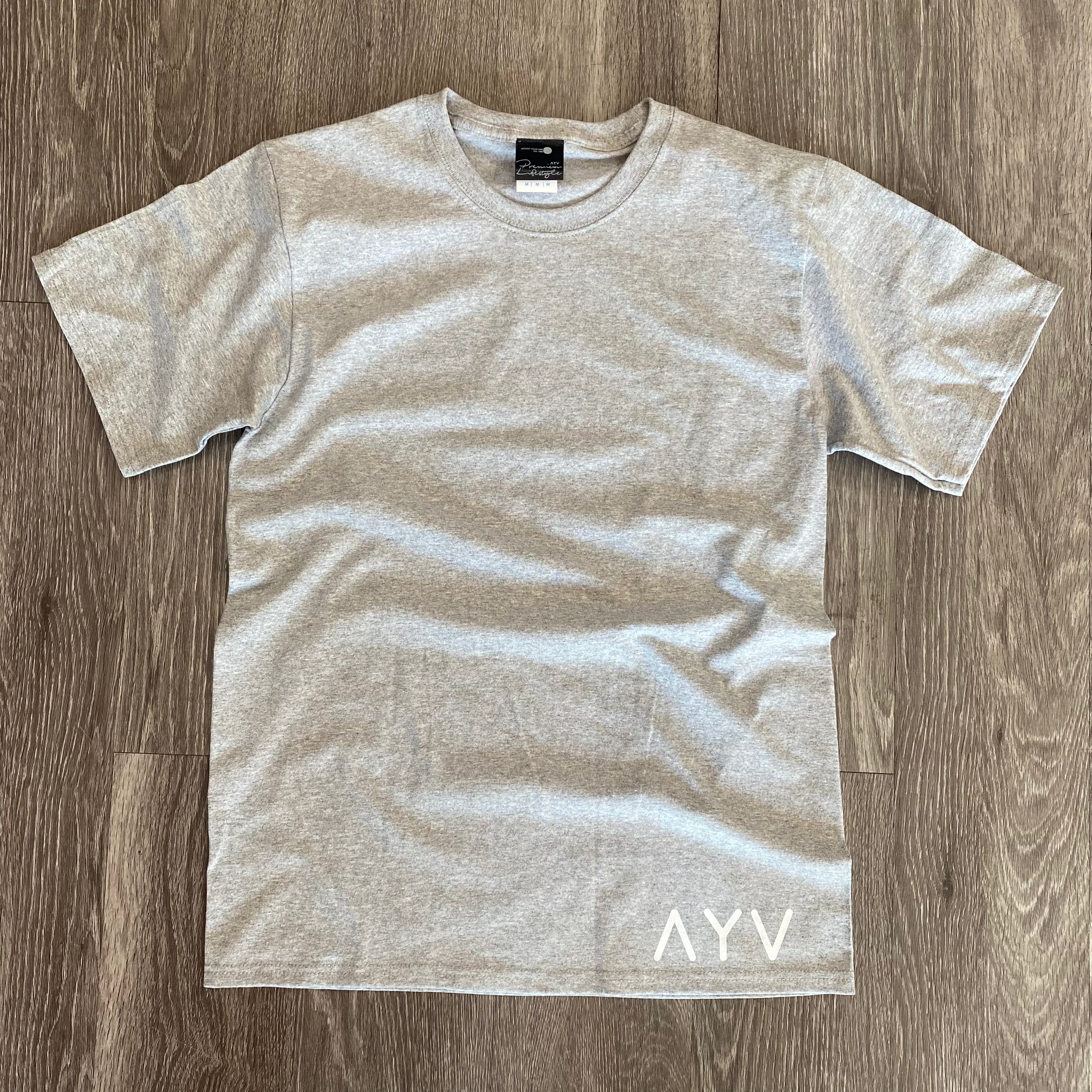 AYV Lower Logo Tee (White Logo)