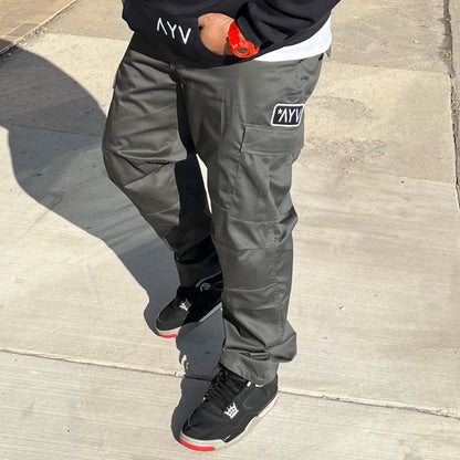 Charcoal Grey Classic Cargos