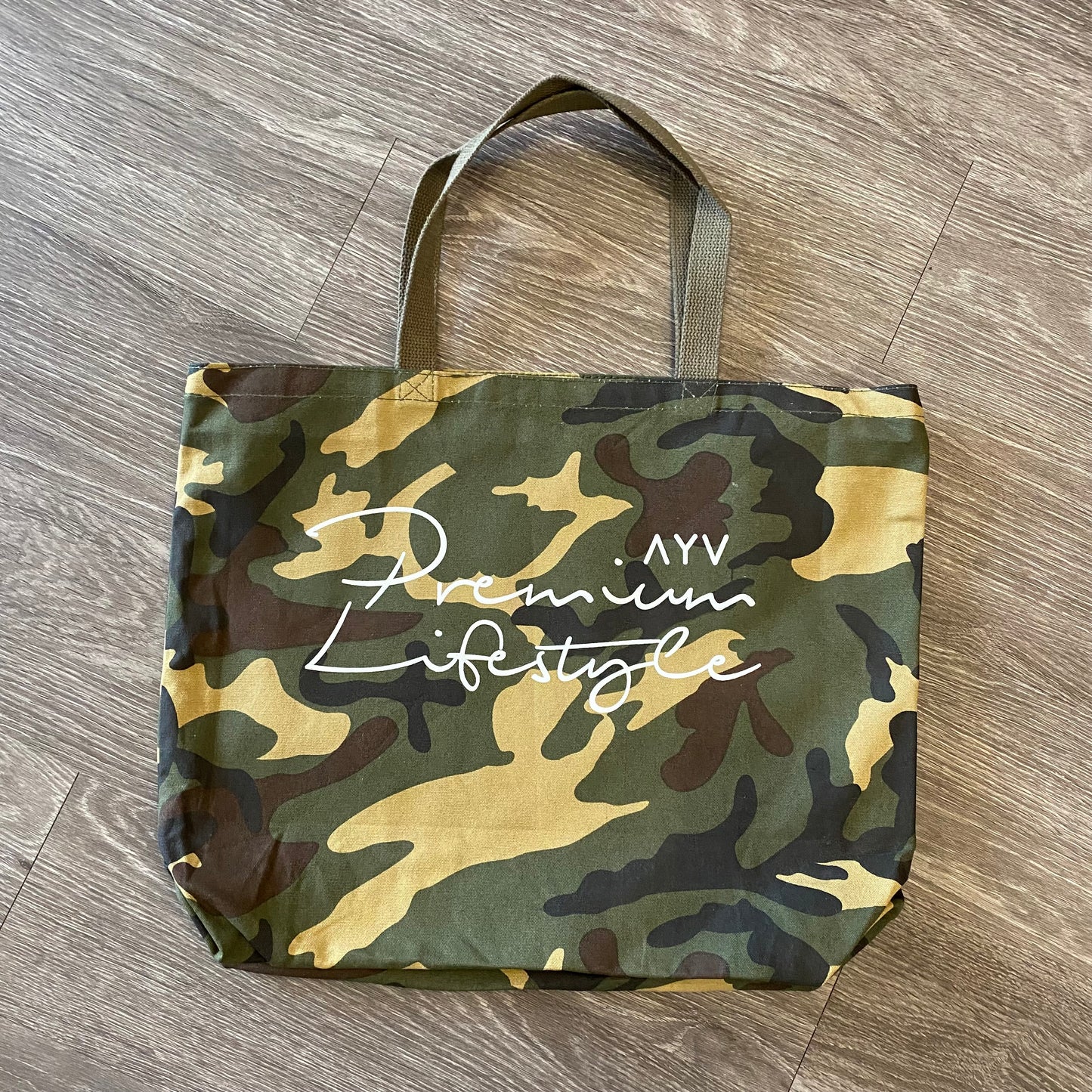 Premium Lifestyle Camo Tote Bag