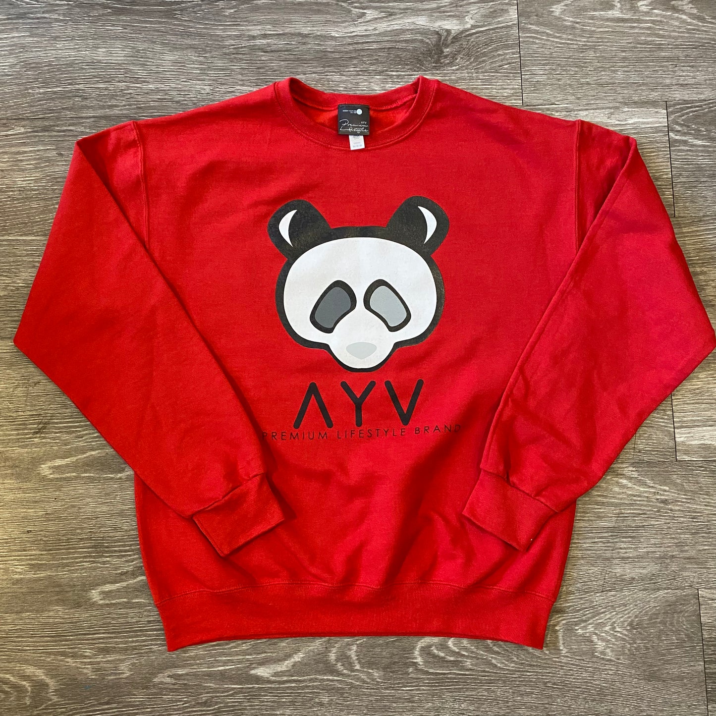 “Cool Grey” Panda Sweatshirt
