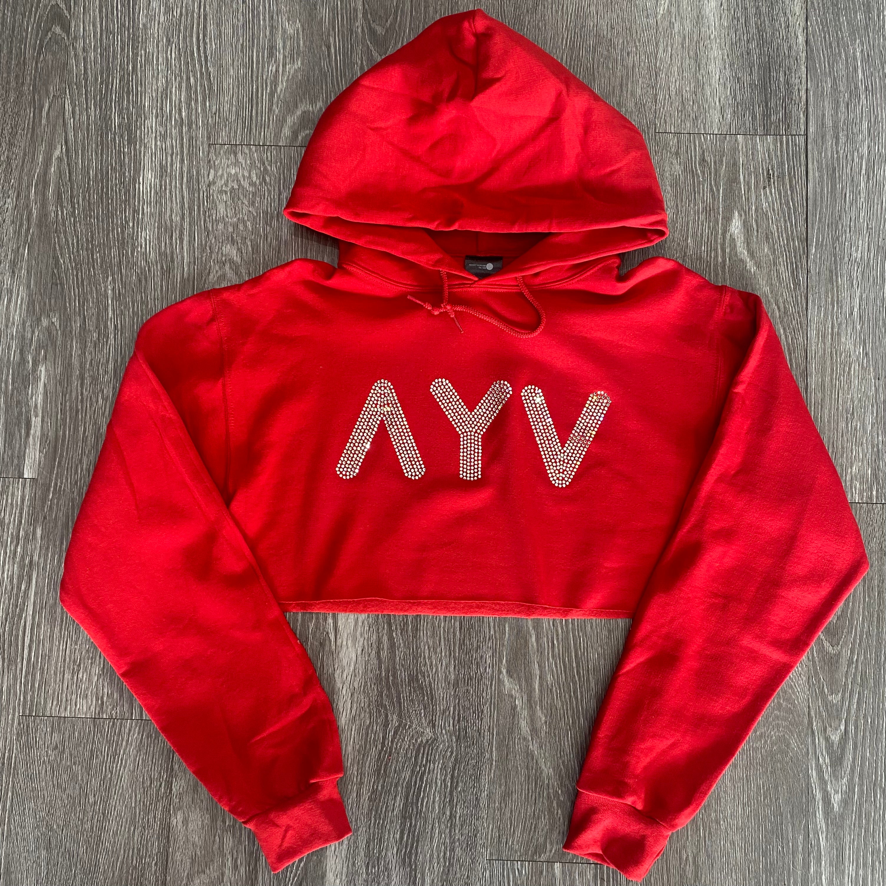 “Hollywood” Cropped Hoody