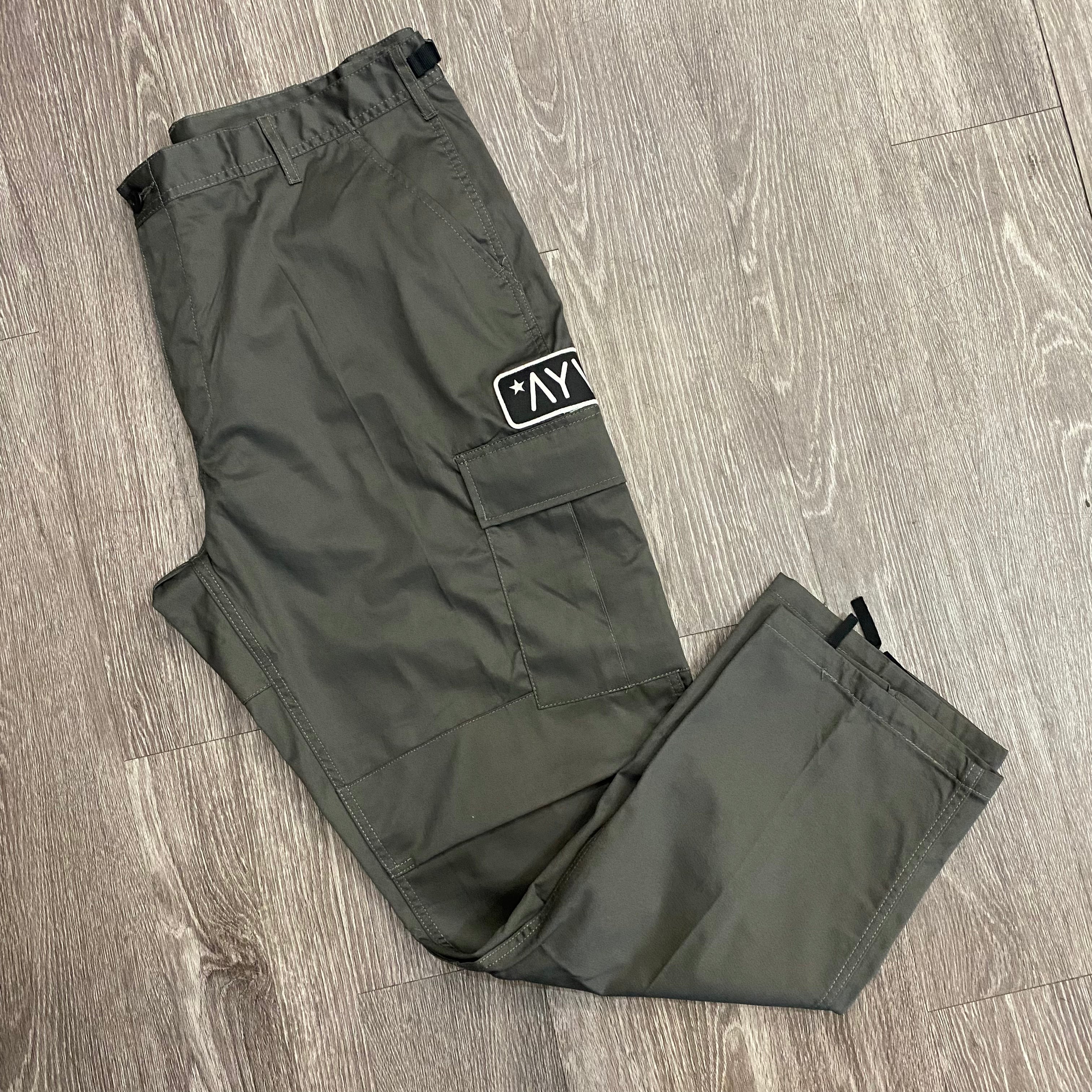 Charcoal Grey Classic Cargos