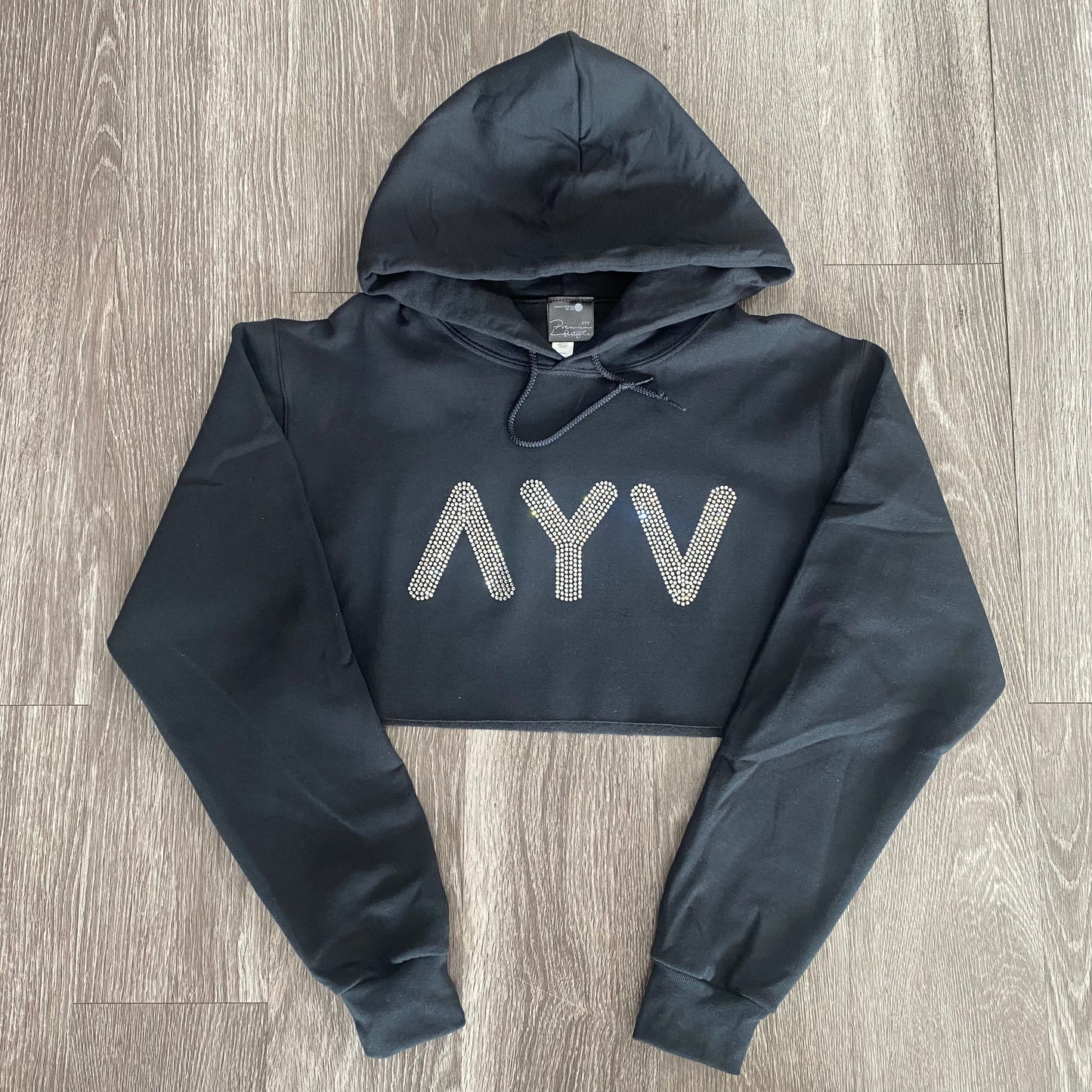 “Hollywood” Cropped Hoody