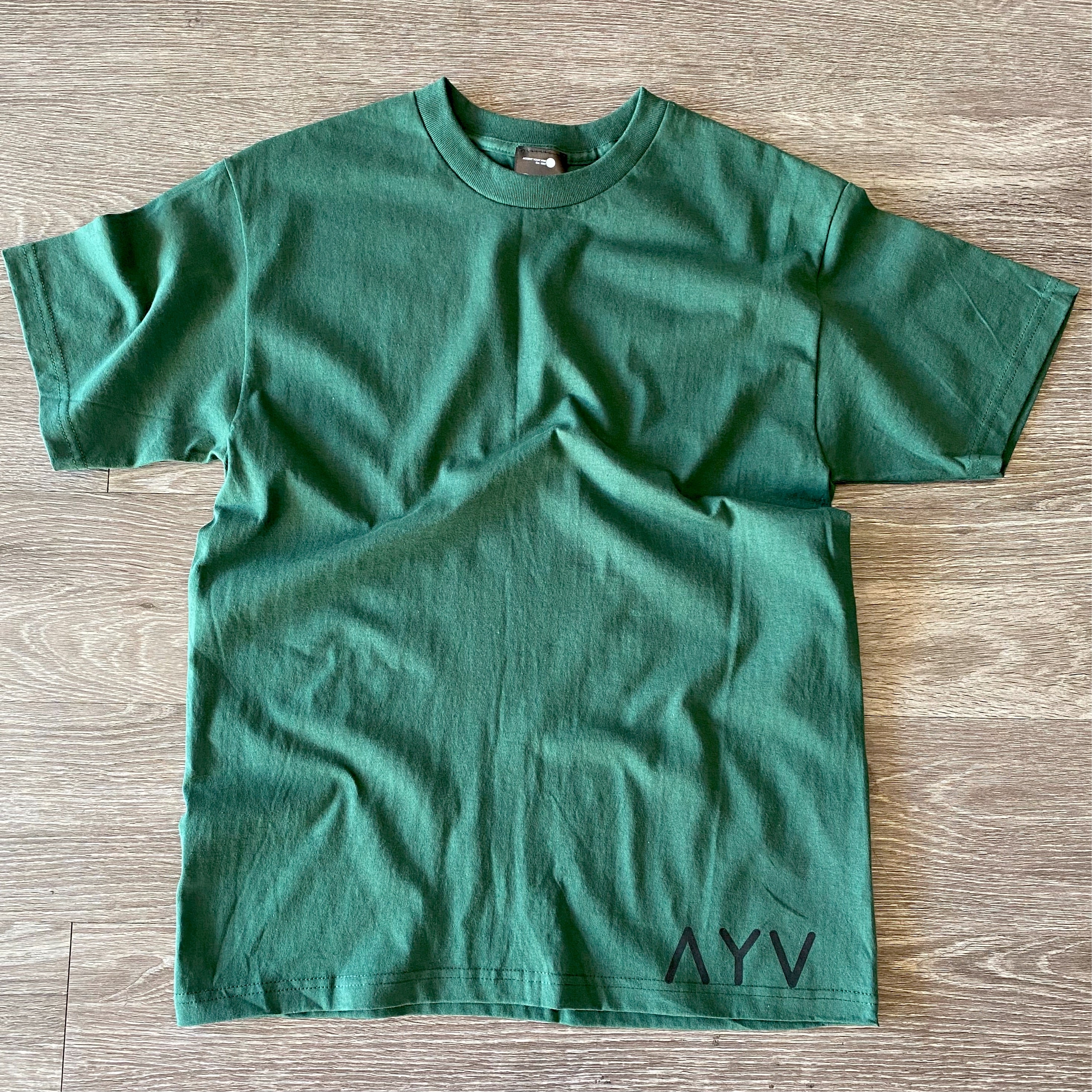 AYV Lower Logo Tee (Black Logo)