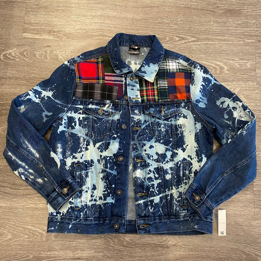 Vintage LumberJack Denim Jacket - Skid Row 2 (Medium)