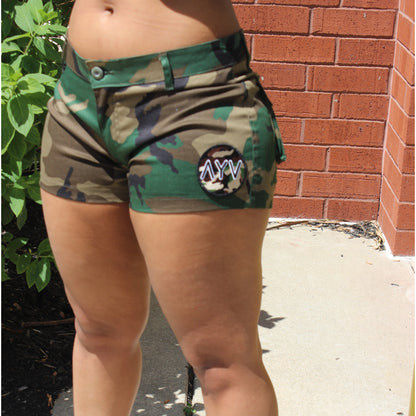 Camo “Jane” Shorts